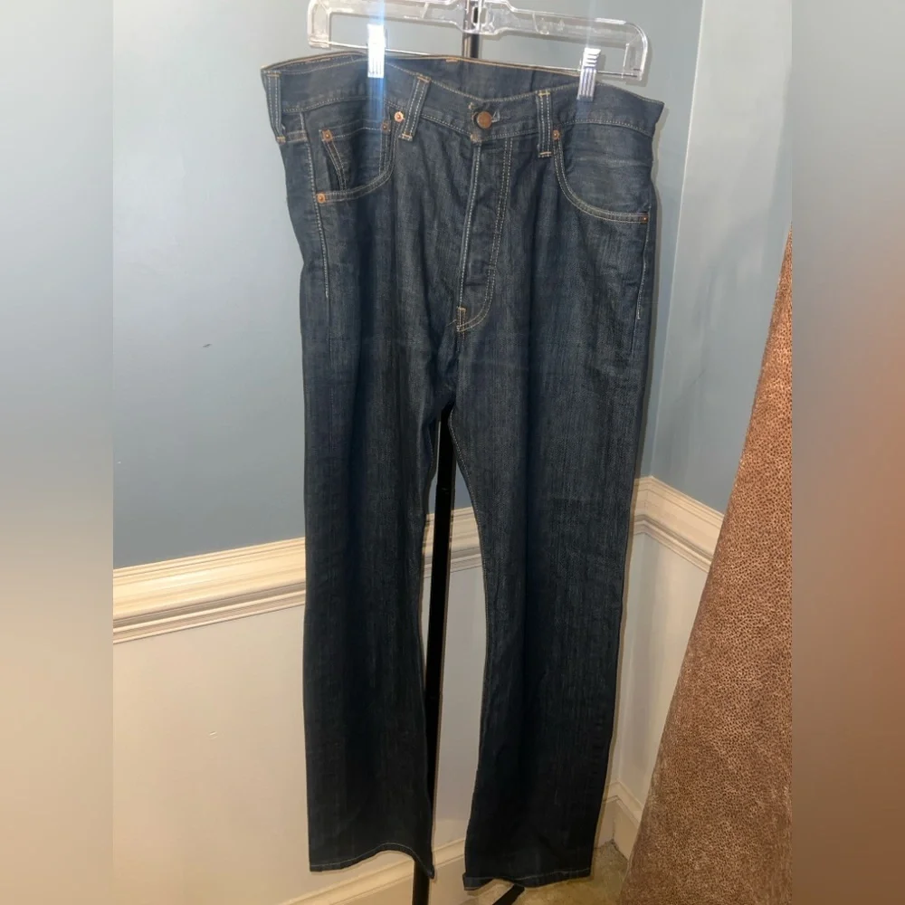 Levi's‎ Dark Blue Straight Jeans for Men